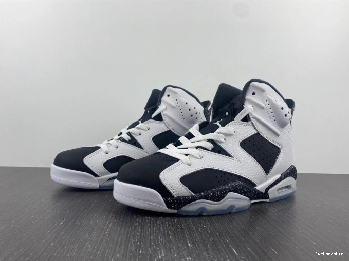 Cheap LUCY Jordan 6 Oreo Retro 384664-101 0813